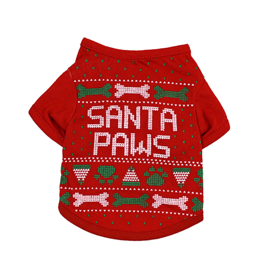 Pet Dog Cat Clothes Boy Dog Clothes for Small Dogs Fashion Christmas X Small Dog Clothes Decorations Dog Clothes Boy Bulk Cute Soft Cross Dog Clothes for Large Dogs Girl Dress Dog Hoodie for Smal